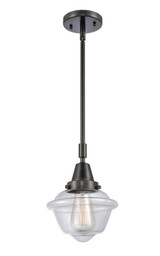 Mini Pendants Glass Down by Innovations ( 405 | 447-1S-BK-G532-LED Caden ) 