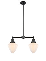 Linear/Island 2 Light Bar by Innovations ( 405 | 209-BK-G661-7-LED Franklin Restoration ) 