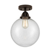 Semi-Flush Mts. Glass Down by Innovations ( 405 | 288-1C-OB-G204-10-LED Nouveau 2 ) 