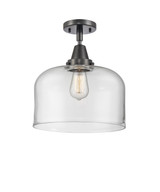 Semi-Flush Mts. Glass Down by Innovations ( 405 | 447-1C-BK-G72-L Caden ) 
