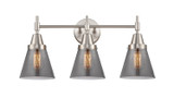 Bathroom Fixtures Three Lights by Innovations ( 405 | 447-3W-SN-G63-LED Caden ) 