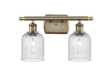 Bathroom Fixtures Two Lights by Innovations ( 405 | 516-2W-AB-G559-5SDY Ballston ) 