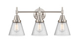 Bathroom Fixtures Three Lights by Innovations ( 405 | 447-3W-SN-G64-LED Caden ) 