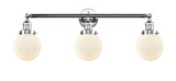 Bathroom Fixtures Three Lights by Innovations ( 405 | 205-PC-G201-6 Franklin Restoration ) 