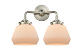 Bathroom Fixtures Two Lights by Innovations ( 405 | 284-2W-SN-G171 Nouveau ) 