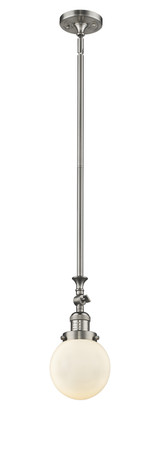 Mini Pendants Glass Down by Innovations ( 405 | 206-SN-G201-6-LED Franklin Restoration ) 