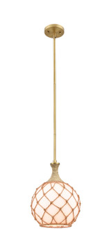Mini Pendants Glass Down by Innovations ( 405 | 415-1SR-BB-G121-10RB Ballston ) 