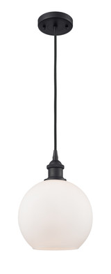 Mini Pendants Cable by Innovations ( 405 | 516-1P-BK-G121-8-LED Ballston ) 