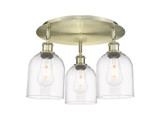 Semi-Flush Mts. Multi-port/Cluster by Innovations ( 405 | 516-3C-AB-G558-6CL Ballston ) 