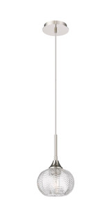 Mini Pendants Glass Down by Innovations ( 405 | 323-1P-PN-G323-7CL Berkshire ) 