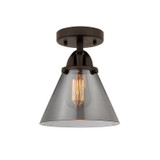 Semi-Flush Mts. Glass Down by Innovations ( 405 | 288-1C-OB-G43-LED Nouveau 2 ) 