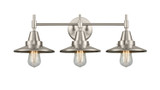 Bathroom Fixtures Three Lights by Innovations ( 405 | 447-3W-SN-M2-SN-LED Caden ) 
