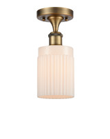 Semi-Flush Mts. Drum Shade by Innovations ( 405 | 516-1C-BB-G341 Ballston ) 