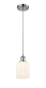 Mini Pendants Glass Down by Innovations ( 405 | 516-1P-PC-G559-5GWH Ballston ) 