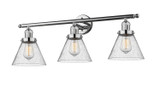 Bathroom Fixtures Three Lights by Innovations ( 405 | 205-PC-G44 Franklin Restoration ) 