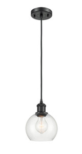 Mini Pendants Cable by Innovations ( 405 | 516-1P-BK-G122-6 Ballston ) 