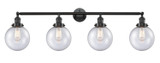 Bathroom Fixtures Four Lights by Innovations ( 405 | 215-OB-G204-8-LED Franklin Restoration ) 