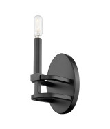 Sconces Single Candle by Innovations ( 405 | 449-1W-BK Downtown Urban ) 
