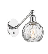 Sconces Single Glass by Innovations ( 405 | 317-1W-PC-G1215-6 Ballston ) 