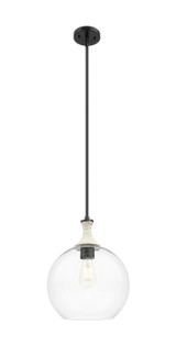 Pendants Glass Down by Innovations ( 405 | 415-1SR-BK-G122-12 Ballston ) 