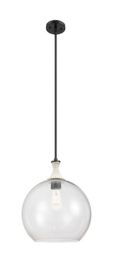Pendants Glass Down by Innovations ( 405 | 415-1SR-BK-G122-14 Ballston ) 