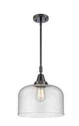 Pendants Glass Down by Innovations ( 405 | 447-1S-BK-G74-L-LED Caden ) 