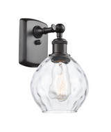 Sconces Single Glass by Innovations ( 405 | 516-1W-OB-G362-LED Ballston ) 
