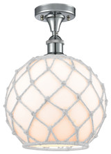 Semi-Flush Mts. Directional by Innovations ( 405 | 516-1C-PC-G121-10RW Ballston ) 