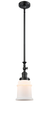 Mini Pendants Glass Down by Innovations ( 405 | 206-BK-G181-LED Franklin Restoration ) 