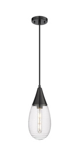 Mini Pendants Glass Down by Innovations ( 405 | 450-1P-BK-G450-6SCL Downtown Urban ) 