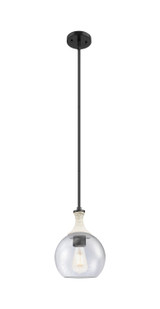 Mini Pendants Glass Down by Innovations ( 405 | 415-1SR-BK-G124-8 Ballston ) 