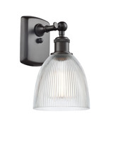 Sconces Single Glass by Innovations ( 405 | 516-1W-OB-G382-LED Ballston ) 