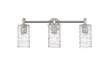 Bathroom Fixtures Three Lights by Innovations ( 405 | 434-3W-SN-G434-7DE Downtown Urban ) 