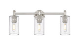 Bathroom Fixtures Three Lights by Innovations ( 405 | 434-3W-SN-G434-7SDY Downtown Urban ) 