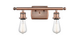 Bathroom Fixtures Two Lights by Innovations ( 405 | 516-2W-AC Ballston ) 