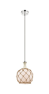 Mini Pendants Glass Down by Innovations ( 405 | 415-1SR-PN-G121-8RB Ballston ) 
