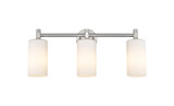 Bathroom Fixtures Three Lights by Innovations ( 405 | 434-3W-SN-G434-7WH Downtown Urban ) 