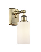 Sconces Single Glass by Innovations ( 405 | 516-1W-AB-G801 Ballston ) 
