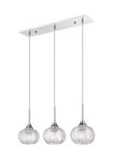 Linear/Island 3 Light Bar by Innovations ( 405 | 323-3I-PN-G323-7CL Berkshire ) 