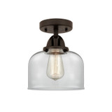 Semi-Flush Mts. Cage by Innovations ( 405 | 288-1C-OB-G72-LED Nouveau 2 ) 