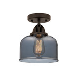 Semi-Flush Mts. Cage by Innovations ( 405 | 288-1C-OB-G73 Nouveau 2 ) 