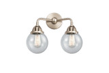Bathroom Fixtures Two Lights by Innovations ( 405 | 288-2W-SN-G204-6-LED Nouveau 2 ) 