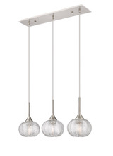 Linear/Island 3 Light Bar by Innovations ( 405 | 323-3I-SN-G323-7CL Berkshire ) 