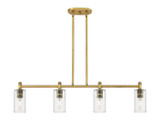 Linear/Island 4 Light + by Innovations ( 405 | 434-4I-BB-G434-7SDY Downtown Urban ) 
