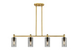 Linear/Island 4 Light + by Innovations ( 405 | 434-4I-BB-G434-7SM Downtown Urban ) 
