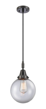 Mini Pendants Glass Down by Innovations ( 405 | 447-1P-BK-G202-8 Caden ) 