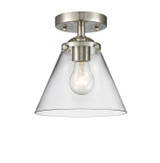 Semi-Flush Mts. Glass Down by Innovations ( 405 | 284-1C-SN-G42 Nouveau ) 