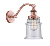 Sconces Single Glass by Innovations ( 405 | 515-1W-AC-G184-LED Franklin Restoration ) 