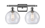 Bathroom Fixtures Two Lights by Innovations ( 405 | 516-2W-PC-G124-8-LED Ballston ) 
