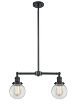 Linear/Island 2 Light Bar by Innovations ( 405 | 209-OB-G202-6-LED Franklin Restoration ) 